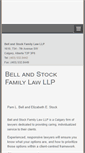 Mobile Screenshot of bellandstock.com